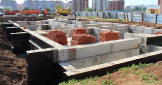 Фундаменты промышленных зданий в Усть-куте цена от 24588 руб. - заказать строительство фундамента промздания под стальные колонны